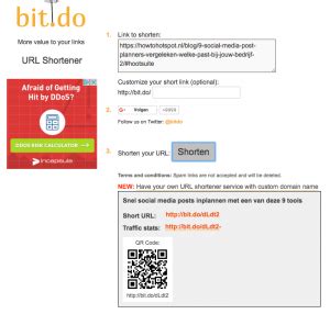url verkorten gratis.
